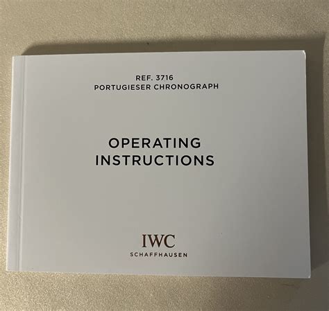 iwc toscana|iwc chronograph manual.